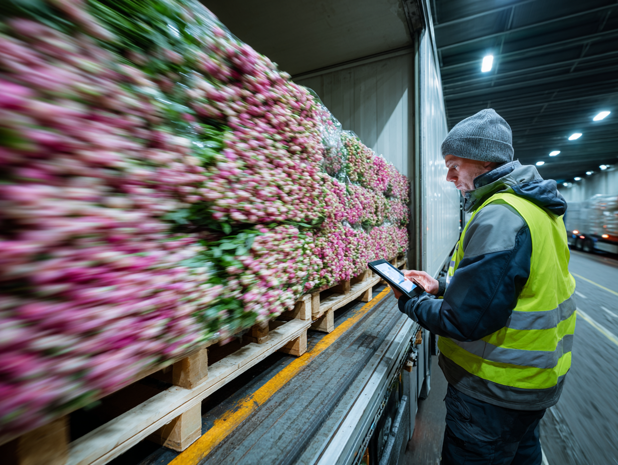 Fresh cut flowers assortment